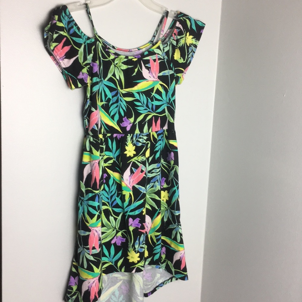 Children’s place high low floral dress size M 7/8